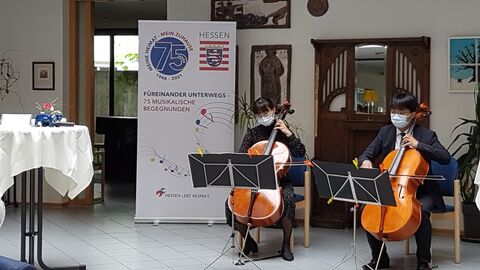 Konzert im Laurentius-Münch-Haus in Flörsheim mit dem Chef der Staatskanzlei, Staatsminister Axel Wintermeyer