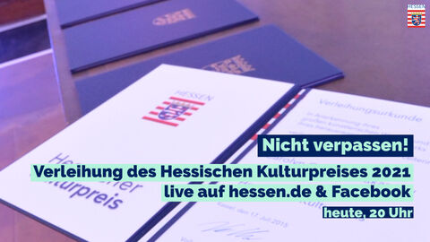 Livestream Kulturpreis