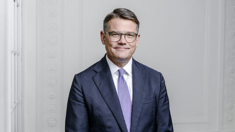 Ministerpräsident Boris Rhein Porträtaufnahme von Ministerpräsident Boris Rhein