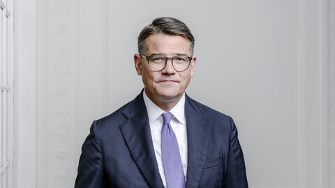 Ministerpräsident Boris Rhein Porträtaufnahme von Ministerpräsident Boris Rhein