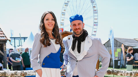 Das Hessentagspaar Natalie Reining und Simon Schmitz Das Hessentagspaar Natalie Reining und Simon Schmitz