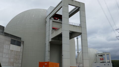 Ehemalige Verladestelle in Biblis