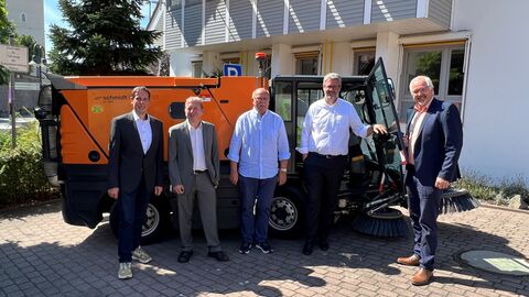 Digitalstaatssekretär Burghardt überreicht Förderzusagen in Höhe von rund 2.260.000 Euro aus der Hessenkasse an Mühltal