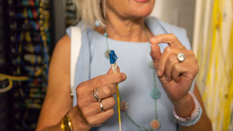 Digitalministerin Prof. Dr. Kristina Sinemus diskutiert über zunehmende Datenmengen und nachhaltige Rechenzentren