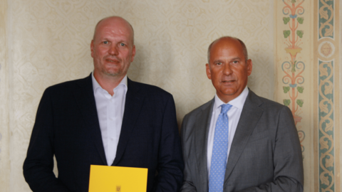 Sven Voß und Dr. Roman Poseck